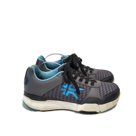 Kuru Quantum Sneakers Size 5 Black Blue Style 20133150 - Picture 7 of 14